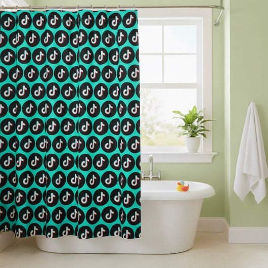 TikTok Douchegordijn