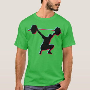 TikTok Gewichtheffen T-shirt
