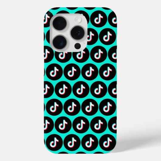 TikTok Hoesje-Mate iPhone Case (Achterkant)