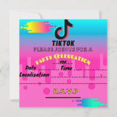 tiktok kaart (Voorkant)