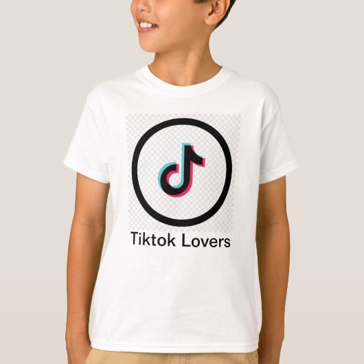 Tiktok Lovers T-shirt (Voorkant)