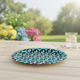 TikTok Paper-Borden Papieren Bordje