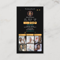 TikTok Peach Social Media QR-code