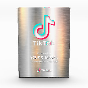 TikTok-prijs aangepast kanaal Fotoblokken