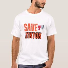 TIKTOK-T-SHIRT OPSLAAN T-SHIRT