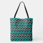 TikTok-tas Tote Bag (Achterkant)