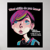 TikTok Tiener Poster (Voorkant)
