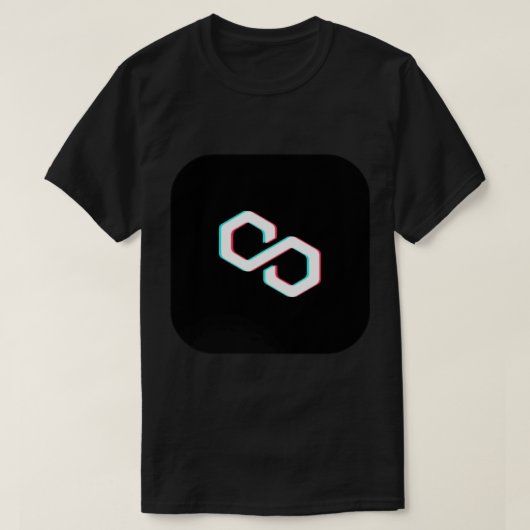 TikTok-veelhoek T-shirt (Design voorkant)