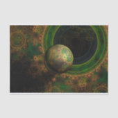 TikTok's 4-dimensionale Steampunk Time Contraption Tissuepapier (Voorkant)