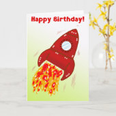 Til de verjaardagsfeest Kaart af! (Gele Bloem)