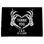 Til Death Black Weddenschap Bedankt Groot Cadeauzakje (Voorkant)