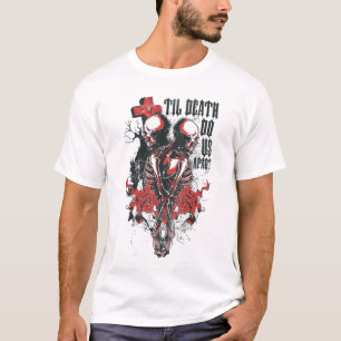 Til Death Do ons Apart skull T-shirt