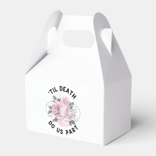 Til Death Do ons Part Bedankdoosjes (Voorkant Zijde)