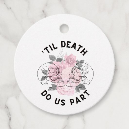 Til Death Do ons Part Bedankjes Labels (Voorkant)