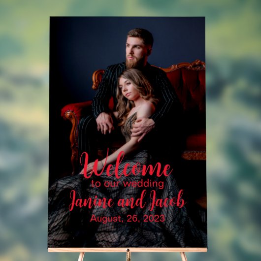 Til Death Do ons Part Dark Gothic Moody Welcome Si Acryl Bord (Neutraal)