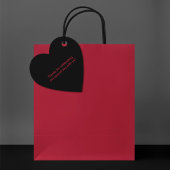 Til Death Do ons Part Gothic Moody Black Bedankjes Labels