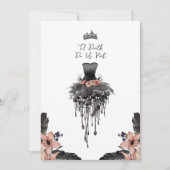 Til Death Do ons Part Gothic Vrijgezellenfeest Kaart (Voorkant)