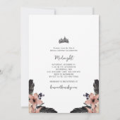 Til Death Do ons Part Gothic Vrijgezellenfeest Kaart (Achterkant)