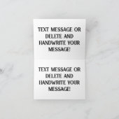 Til Death Do ons Part Gothic Wedding Bedankkaart (Binnen)