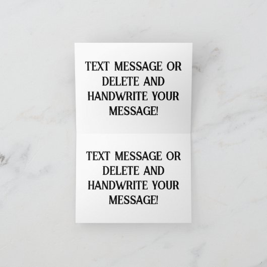 Til Death Do ons Part Gothic Wedding Bedankkaart (Binnen)