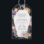'Til Death Do ons Part | Halloween Wedding Cadeaulabel<br><div class="desc">Voeg een speciale dank toe aan je huwelijksgunsten met onze persoonlijke trouwcadeautjes labels. Eenvoudig maar elegant zijn deze design perfect voor elke feestdag. Of je nu van een spooky houdt, van een hagehakt Halloween of van een voorkeur voor pompoenkruid en alles aardig, een Halloween-feest is perfect voor je komende evenement....</div>