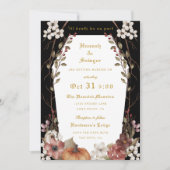 'Til Death Do ons Part Halloween Wedding' Kaart (Voorkant)