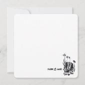 Til Death Do ons Part | Kaart van paren | B+W (Achterkant)