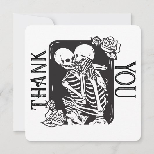 Til Death Do ons Part | Kaart van paren | B+W (Voorkant)