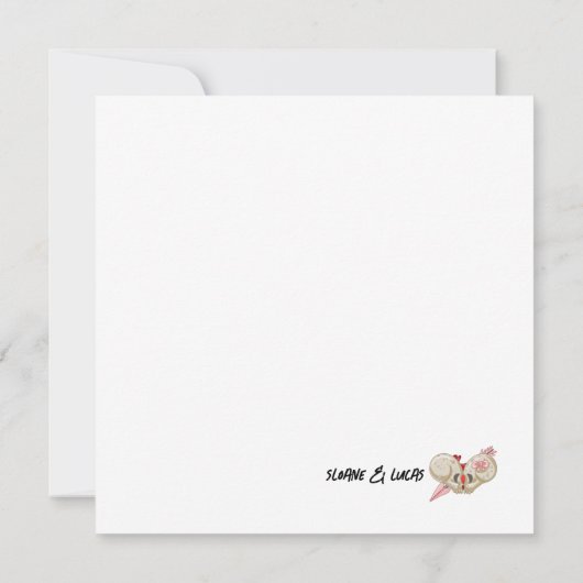 Til Death Do ons Part | Kaart van paren | Kleur (Achterkant)