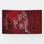 Til Death Do ons Part | Mysterie met bloedroodmoor Spandoek (Horizontaal)