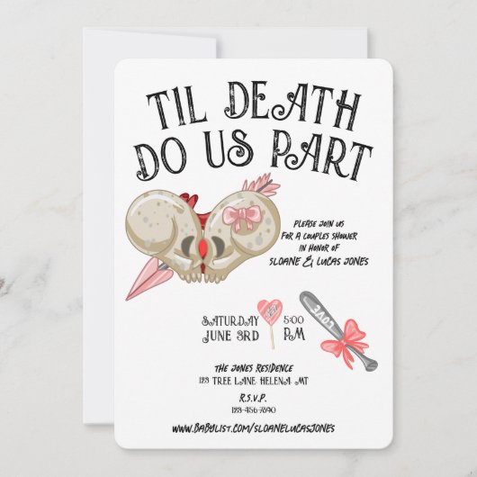 Til Death Do ons Part | Paardengenote | Kleur Kaart (Voorkant)