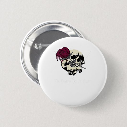 Til Death Do ons Part Ronde Button 5,7 Cm (Voorkant /achterkant)