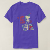 Til Death Do ons Party - Funny Skull Skeleton T-Sh T-shirt (Design voorkant)