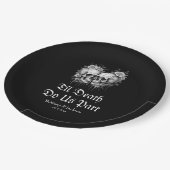 Til Death Do ons Party Halloween Vrijgezellenfeest Papieren Bordje (Gekanteld)