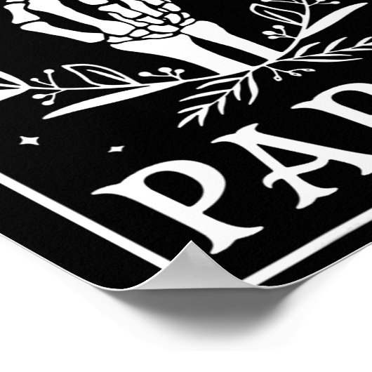 Til Death Do ons Party Retro Halloween Bachelorett Poster (Hoek)