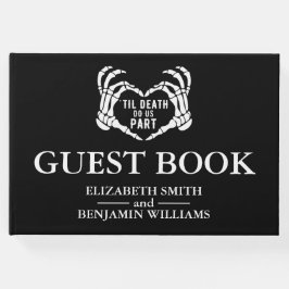 Til Death Do US Part Black Gothic Wedding Gastenboek