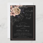 Til Death Do us Part Bridal Shower Uitnodiging (Voorkant)