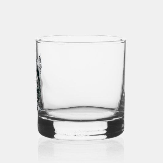 Til Death Do Us Part: Bruid & bruidegom skelet Whisky Glas (Rechts)
