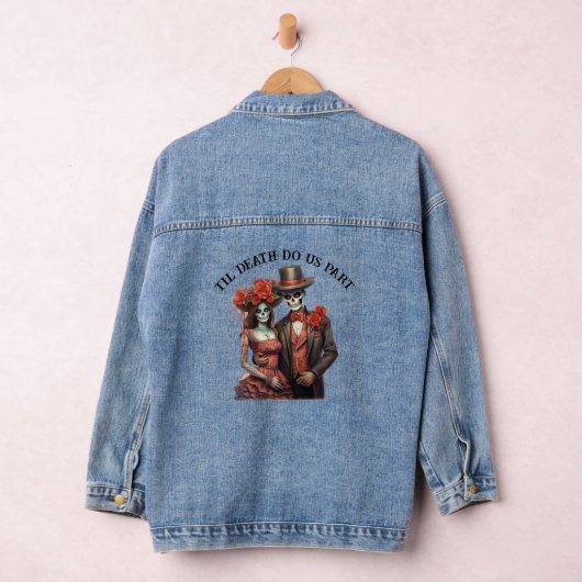 Til Death Do us Part Bruiloft Denim Jasje Jacket (Hangar)