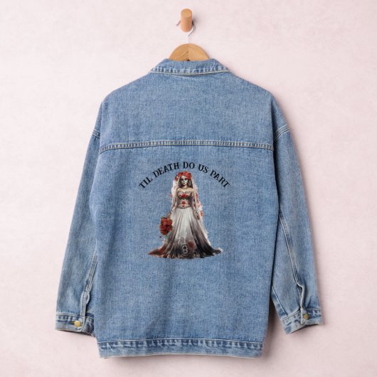 Til Death Do us Part Bruiloft Denim Jasje Jacket (Hangar)