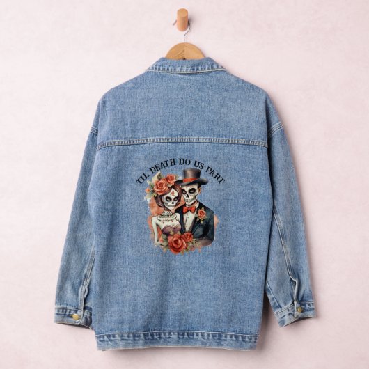 Til Death Do us Part Bruiloft Denim Jasje Jacket (Hangar)