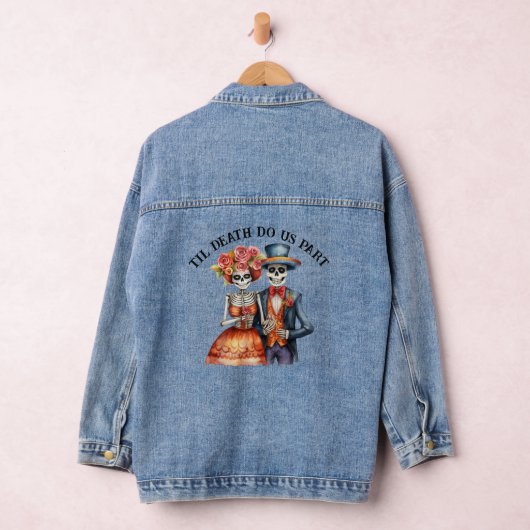 Til Death Do us Part Bruiloft Denim Jasje Jacket (Hangar)
