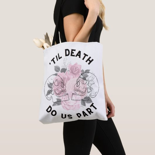 'Til Death Do us Part Canvas tas' Tote Bag (Dichtbij)