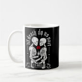 Til Death Do Us Part Couple Skeleton Halloween Men Koffiemok (Links)