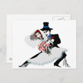 'Til Death Do Us Part - Dag van de Dode bruiloft Briefkaart (Voorkant / Achterkant)