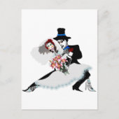 'Til Death Do Us Part - Dag van de Dode bruiloft Briefkaart (Voorkant)