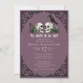 Til Death Do Us Part De heer en mevrouw Skulls Gro Kaart (Voorkant)