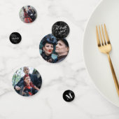 Til Death Do us Part Gothic Foto's Bruiloft Confetti (Groep)