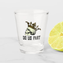 Til Death Do Us Part Gothic Queen Skull met kroon