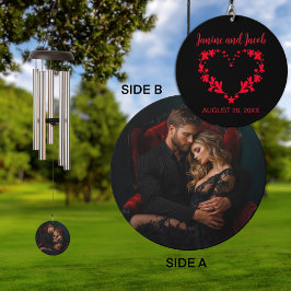 Til Death Do Us Part Gothic Rood/Zwart Aangepaste  Windgong